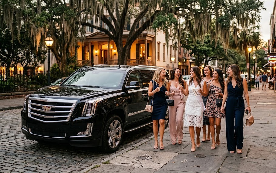 Savannah bachelorette party transportation